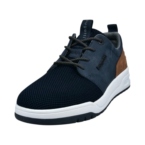 Bugatti Herren Schnürstiefel, Männer Stiefel Kaltfutter,Chukka Boots,schnürung,Boots,Winterstiefel,Winterschuhe,Dark Blue (4100),44 EU/EU UK von bugatti