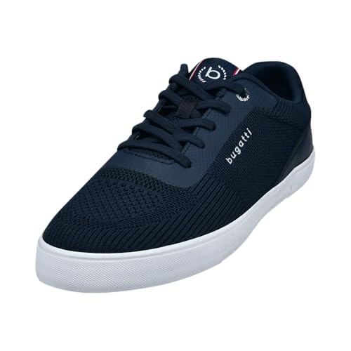 bugatti Herren Schnürstiefel, Männer Stiefel Kaltfutter,Chukka Boots,schnürung,Boots,Winterstiefel,Winterschuhe,Dark Blue (4100),44 EU/EU UK von bugatti