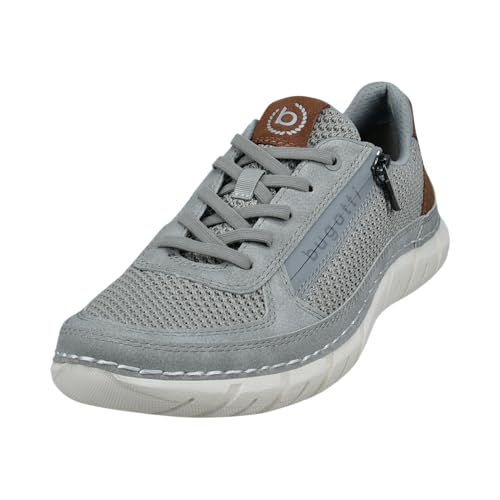 Bugatti Herren Schnürstiefel, Männer Stiefel Kaltfutter,Chukka Boots,schnürung,Boots,Winterstiefel,Winterschuhe,Grey (1500),42 EU/EU UK von Bugatti