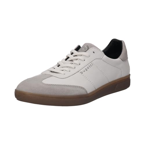 Bugatti Herren Schnürstiefel, Männer Stiefel Kaltfutter,Chukka Boots,schnürung,Boots,Winterstiefel,Winterschuhe,White/Grey (2015),43 EU/EU UK von Bugatti