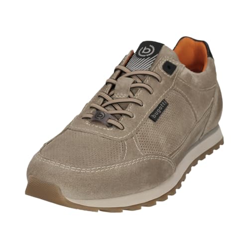 Bugatti Herren Schnürstiefel, Männer Stiefel Kaltfutter,Chukka Boots,schnürung,Boots,Winterstiefel,Winterschuhe,beige (5200),45 EU/EU UK von Bugatti