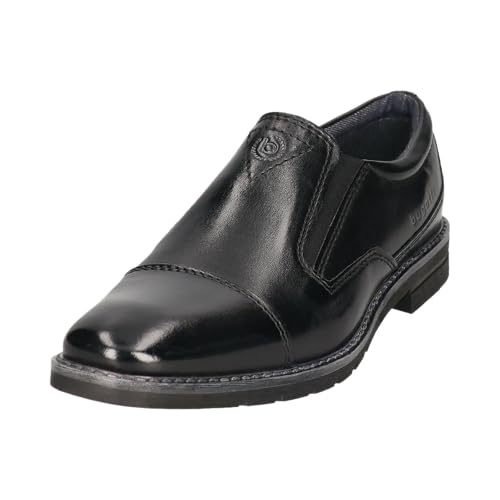 Bugatti Herren Schnürstiefel, Männer Stiefel Kaltfutter,Chukka Boots,schnürung,Boots,Winterstiefel,Winterschuhe,schwarz (1000),40 EU/EU UK von Bugatti