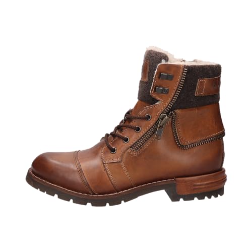 bugatti 321-6115B Herren Stiefel Warmfutter, Cognac / Brown, 42 EU von bugatti