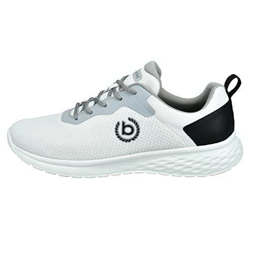 bugatti Herren Smash Sneaker, White, 41 EU von bugatti