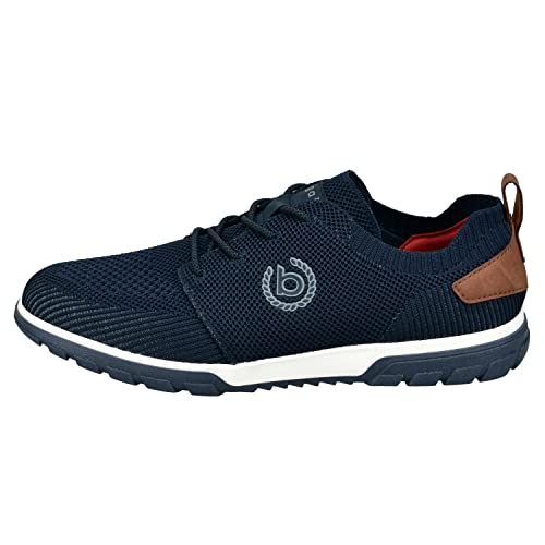 bugatti Herren Sonar exko Sneaker, Dark Blue, 41 EU von bugatti