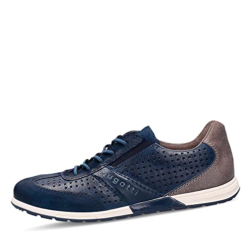 bugatti Herren Stowe Sneaker, Blue/Blue, 40 EU von bugatti