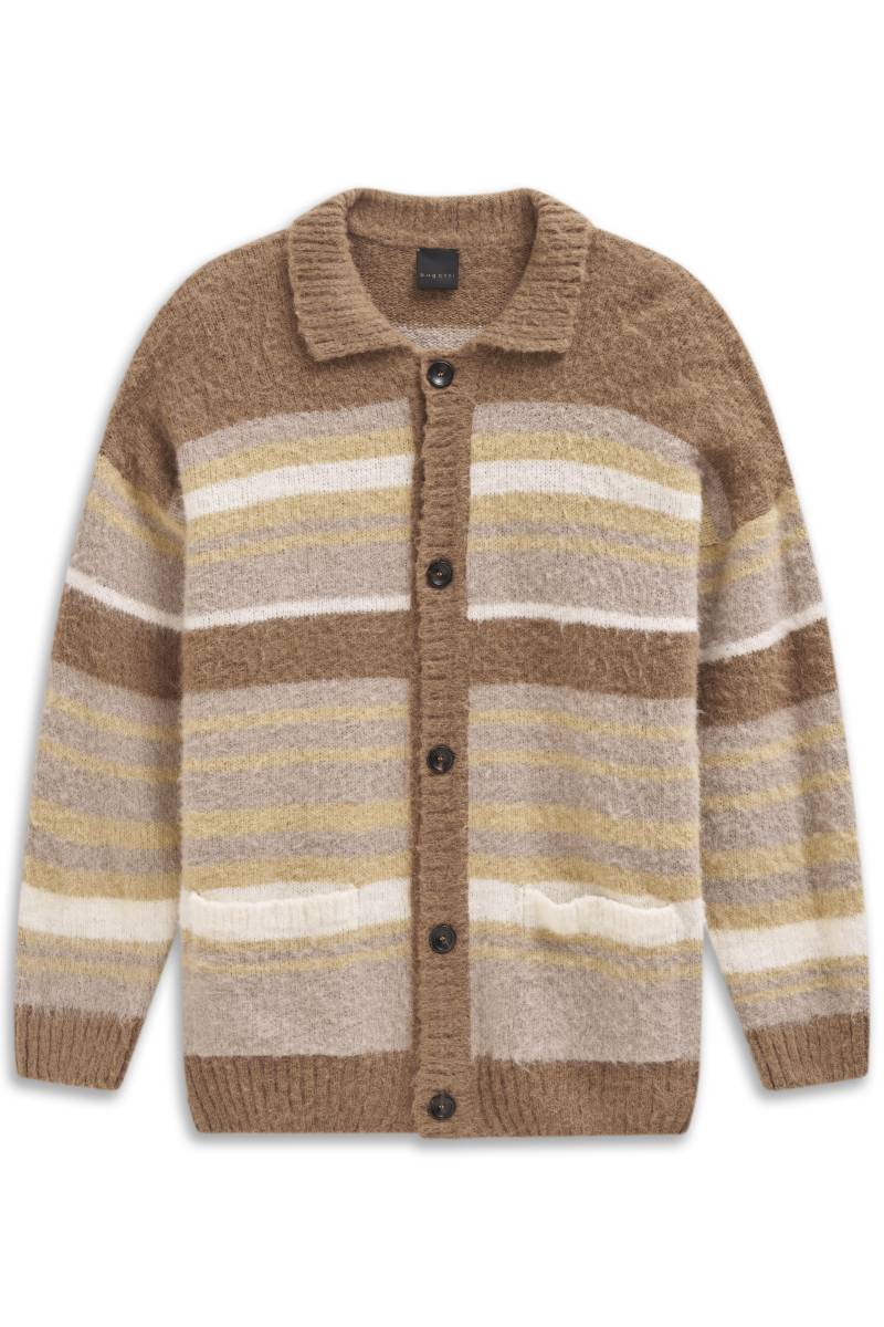 bugatti - Herren Strickjacke ecru - Gr. - M von bugatti