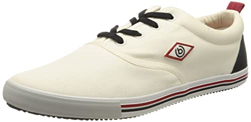 bugatti Herren String Sneaker, White, 40 EU von bugatti