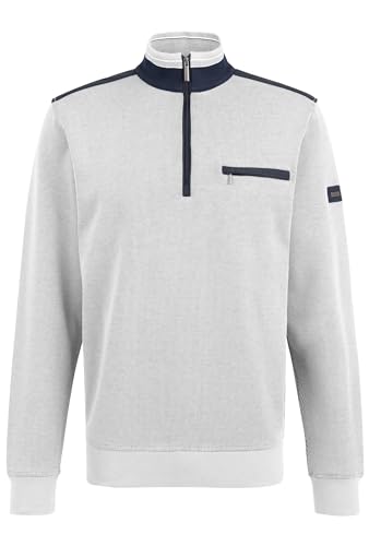 bugatti Herren Sweatshirt Troyer Brusttasche Baumwolle bugatti Herren Sweatshirt Troyer Brusttasche Baumwolle von bugatti