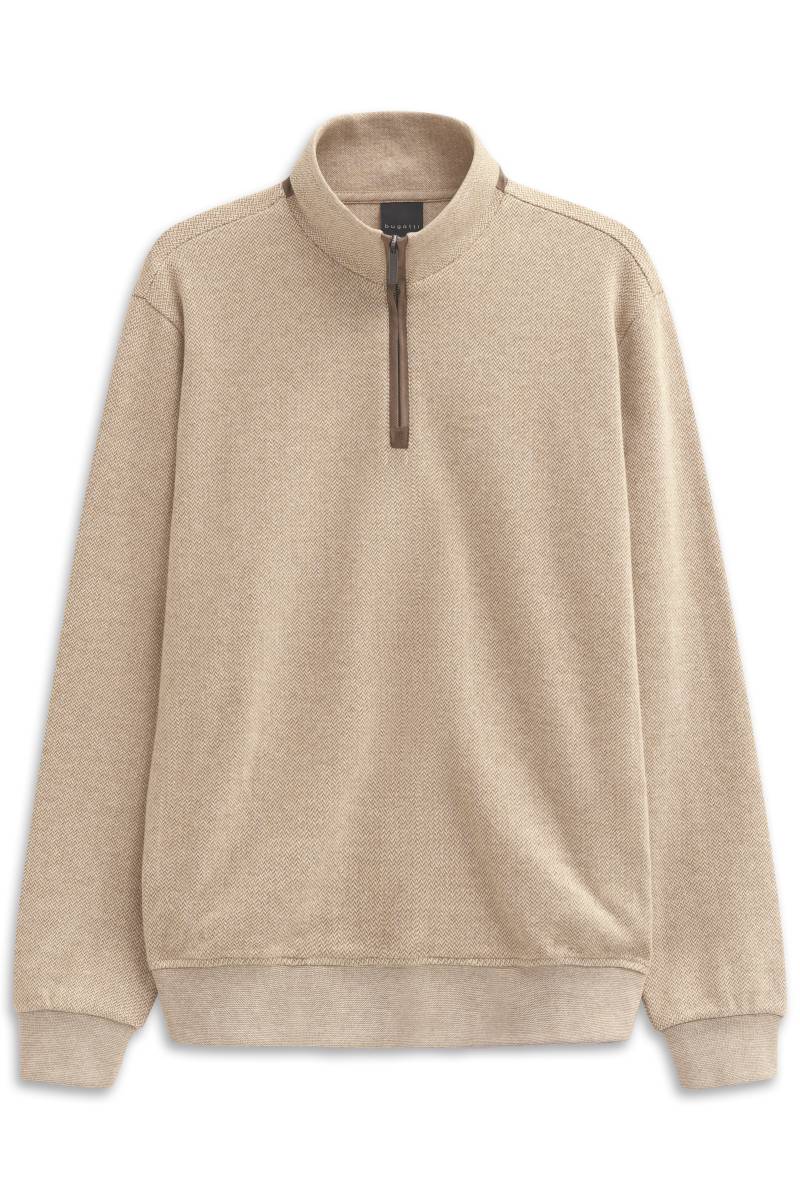 bugatti - Herren Sweatshirt beige - Gr. - XL von bugatti