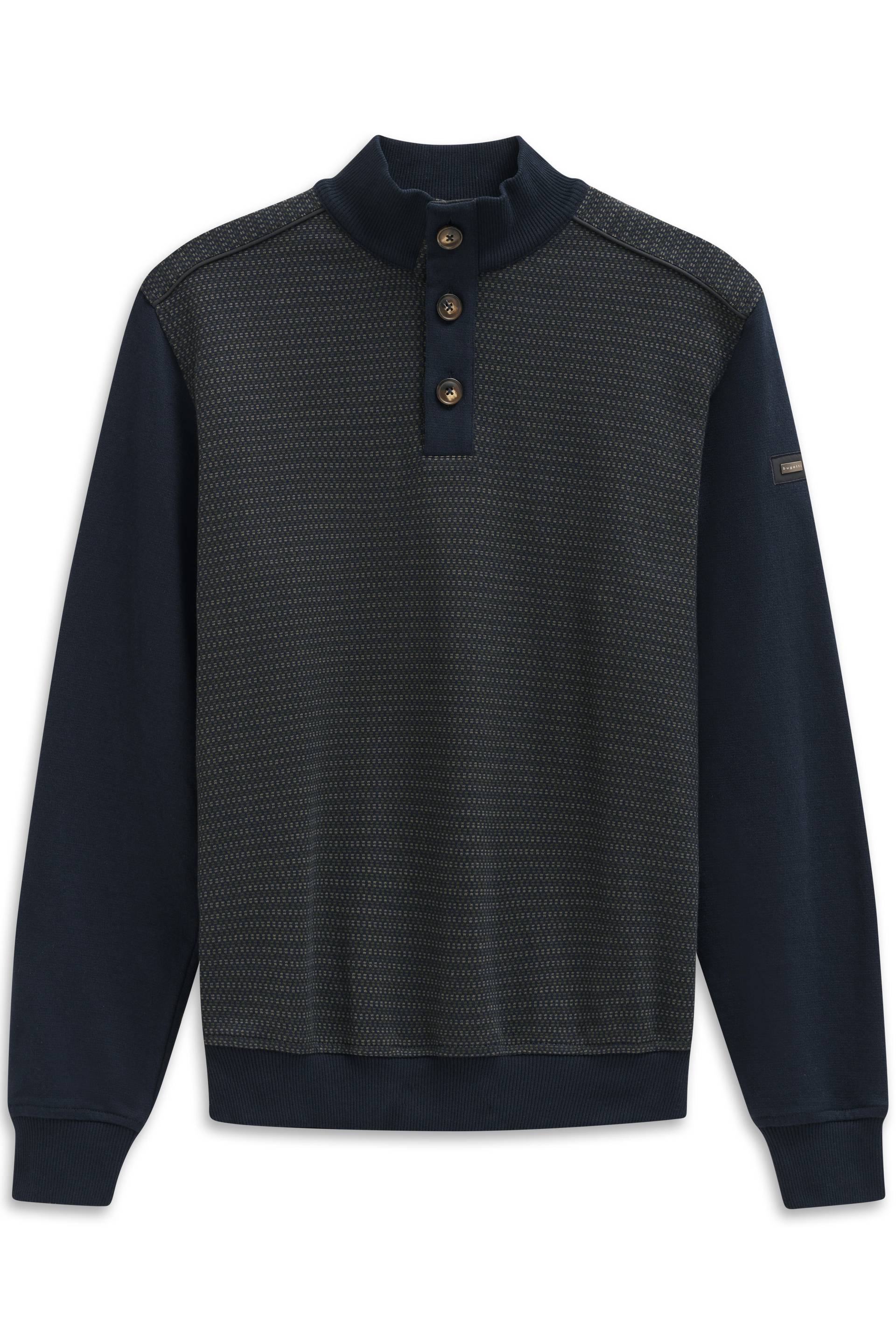 bugatti - Herren Sweatshirt moos - Gr. - XXL von bugatti