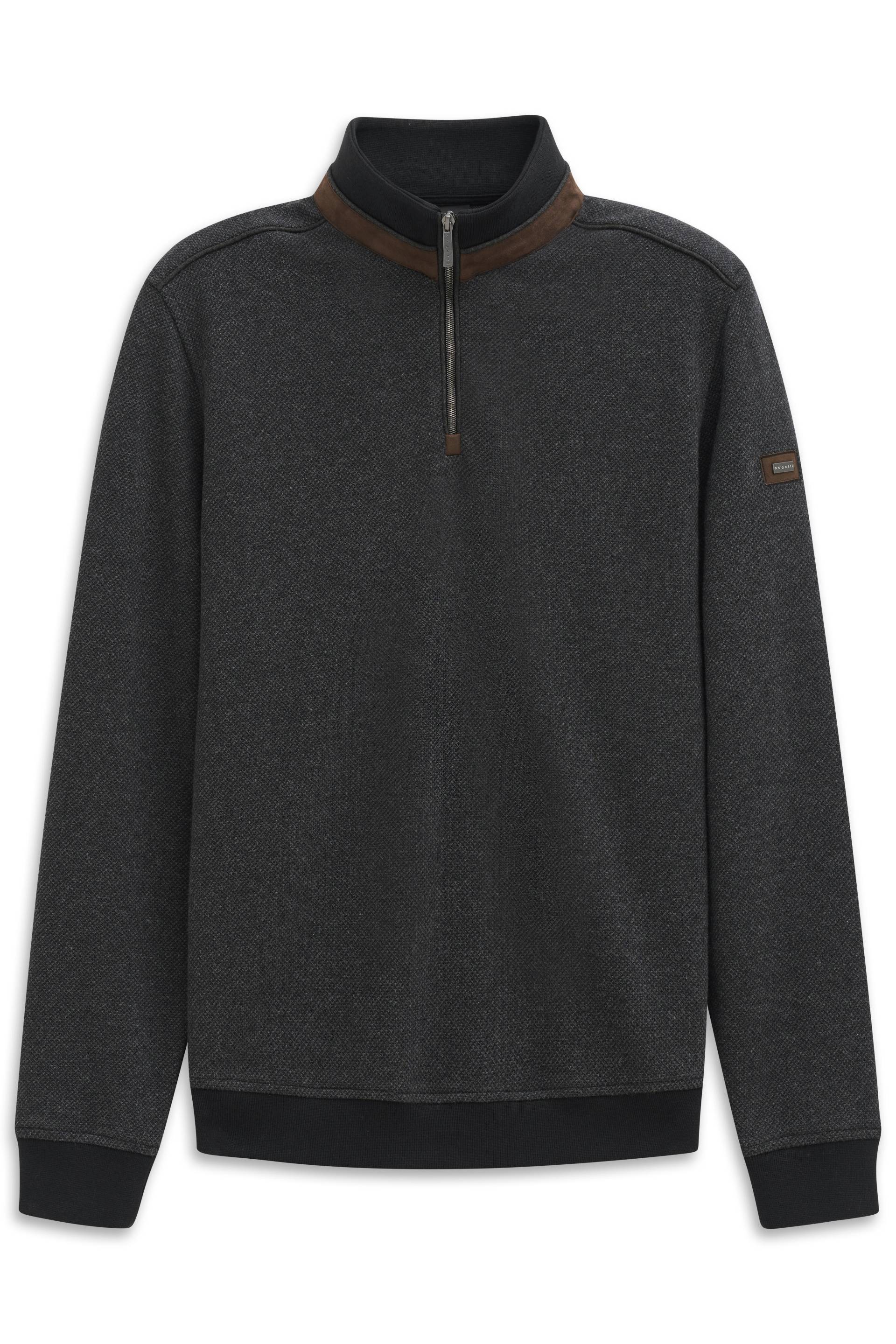 bugatti - Herren Sweatshirt schwarz - Gr. - XXL von bugatti