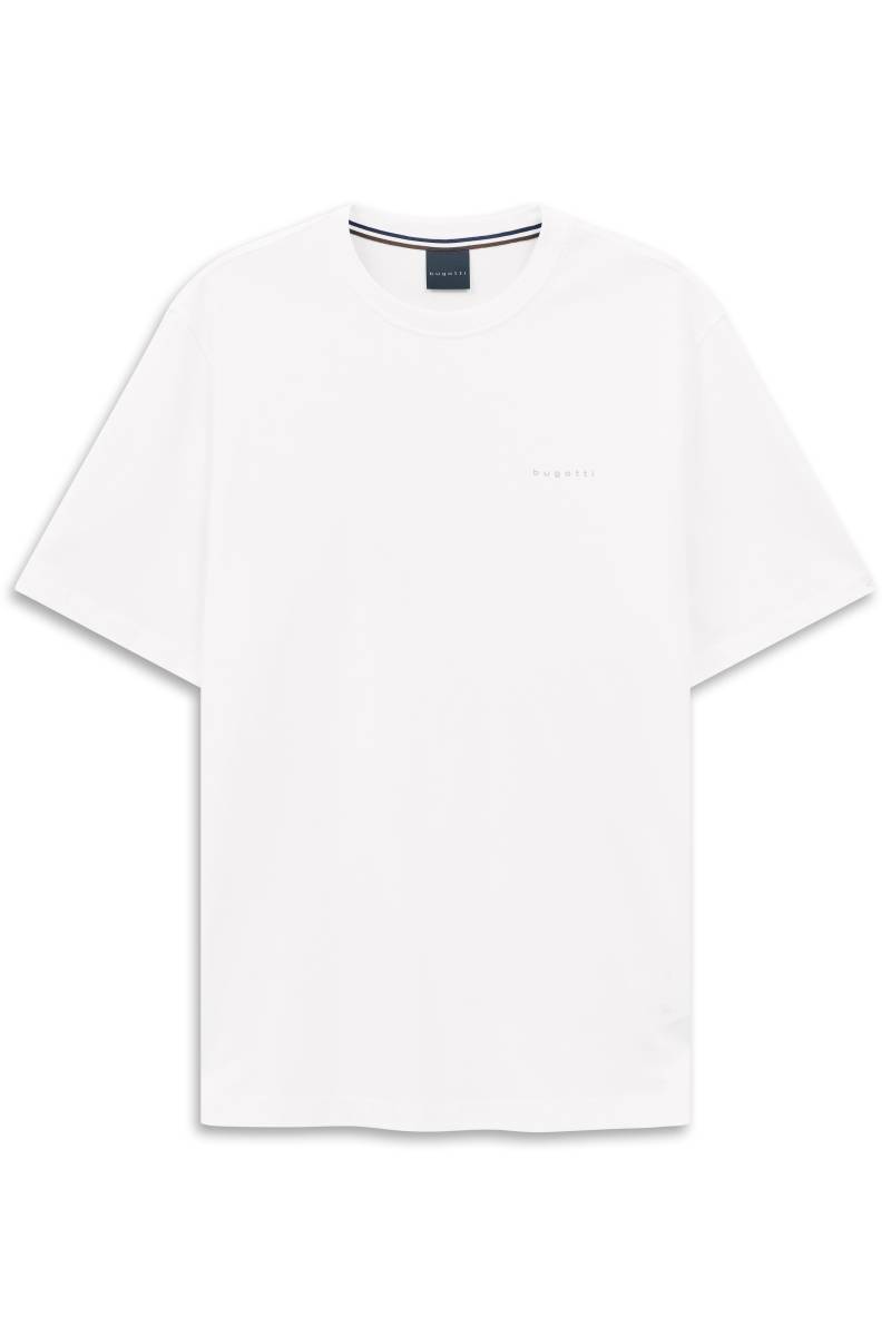 bugatti - Herren T-Shirt 1/2 Arm weiß - Gr. - XL von bugatti