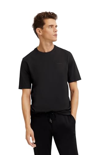 bugatti Herren T-Shirt Rundhals Basic Kurzarm Modern Fit von bugatti