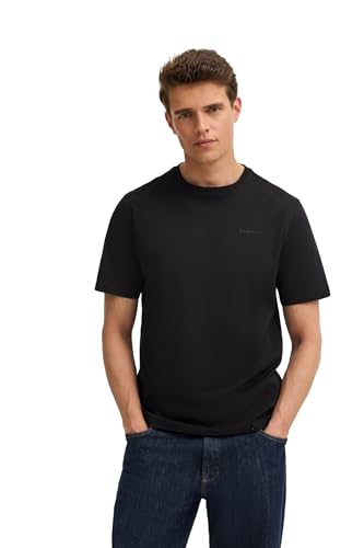 bugatti Herren T-Shirt Rundhals Basic Kurzarm Modern Fit von bugatti