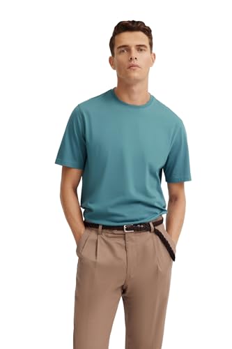 bugatti Herren T-Shirt Rundhals Kurzarm Modern Fit von bugatti