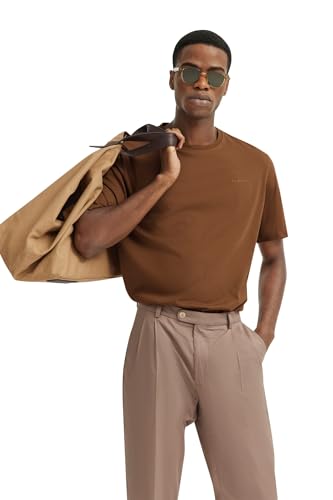 bugatti Herren T-Shirt Rundhals Kurzarm Modern Fit von bugatti