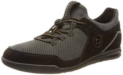 bugatti Herren Trevor Sneaker, Dark Grey/Black, 41 EU von bugatti