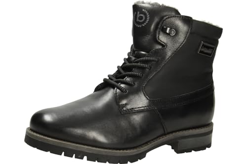 bugatti Herren Valere Comfort Stiefel, Black, 41 EU von bugatti