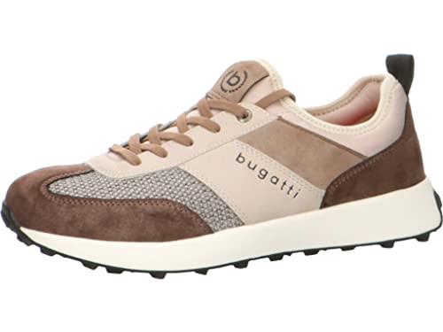 bugatti Herren Wallas Sneaker, Brown/beige, 43 EU von bugatti