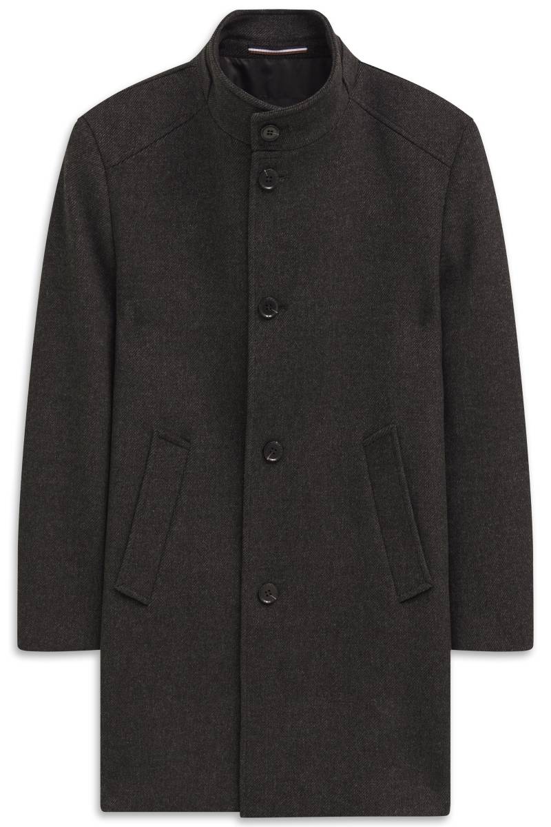 bugatti - Herrenmantel Wolle dunkelgrau - Gr. - 58 von bugatti