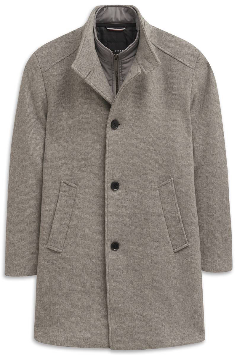 bugatti - Herrenmantel Wolle hellgrau - Gr. - 30 von bugatti