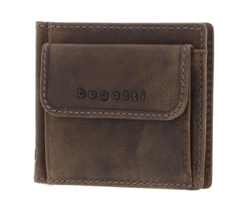 bugatti Hunter Dollarclip 8CC Brown von bugatti