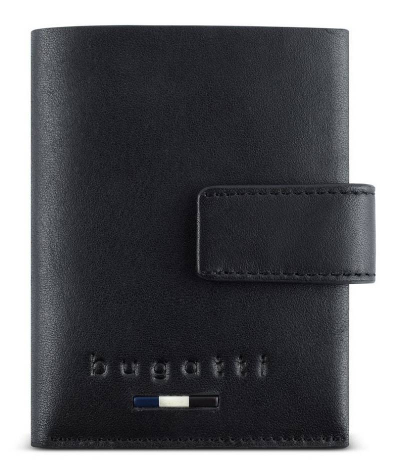 bugatti Kartenetui Mini Wallet, aus echtem Rindsleder mit RFID-Blocker Schutz von bugatti