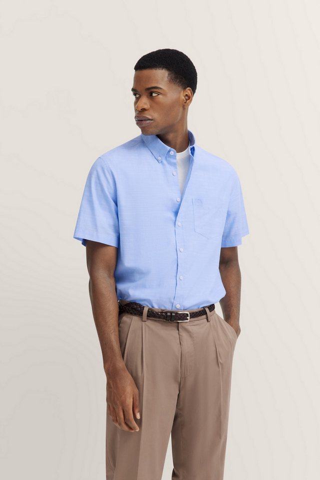 bugatti Kurzarmhemd mit Button-Down-Kragen von bugatti
