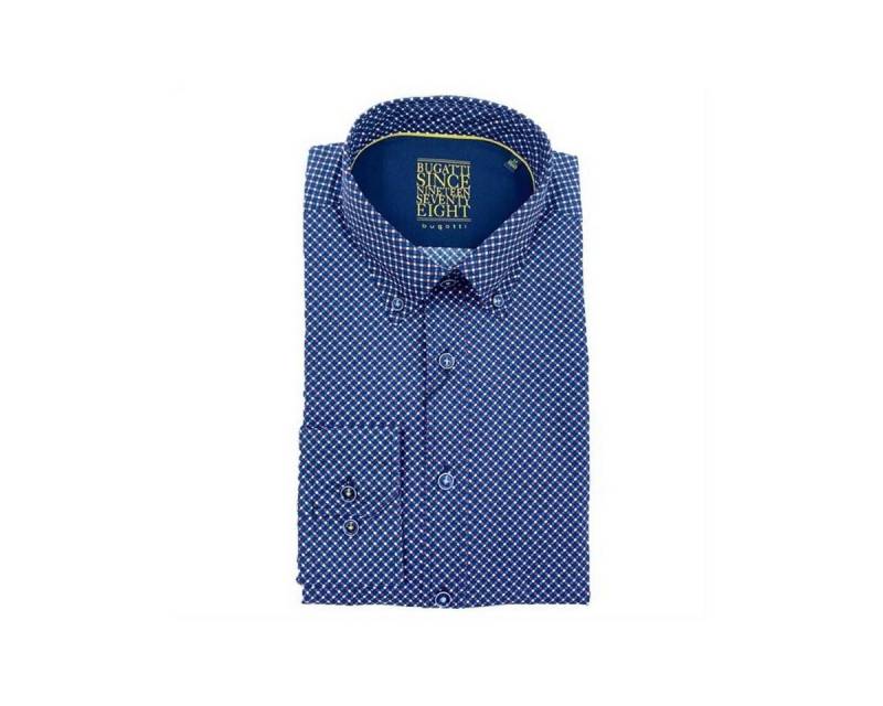 bugatti Kurzarmshirt Langarm FreizeitHemd für Herren (1-tlg., keine Angabe) von bugatti