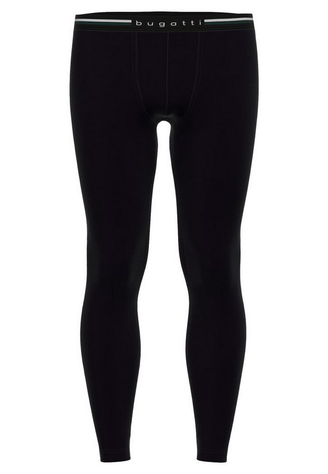 bugatti Lange Unterhose Rom (3er Vorteilspack) Single Jersey Qualität von bugatti