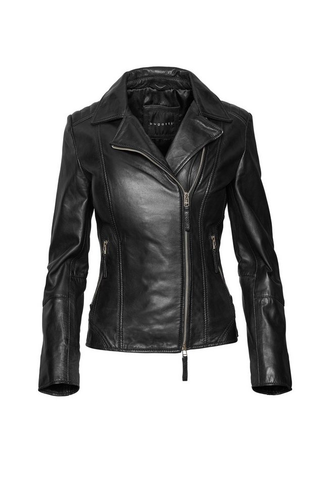 bugatti Lederjacke (1-St) aus hochwertigem Leder von bugatti