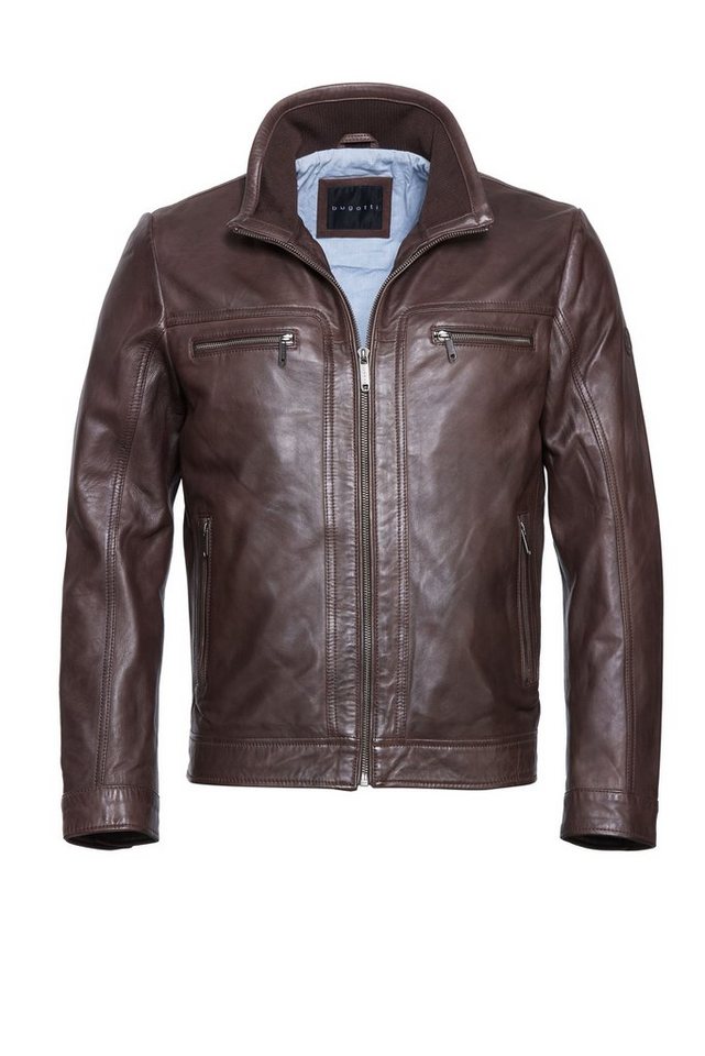 bugatti Lederjacke BUMATTI (1-St) aus hochwertigem Leder bugatti Lederjacke BUMATTI (1-St) aus hochwertigem Leder von bugatti
