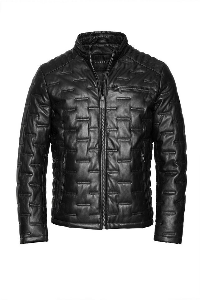 bugatti Lederjacke BUSANDRO (1-St) mit Stehkragen von bugatti