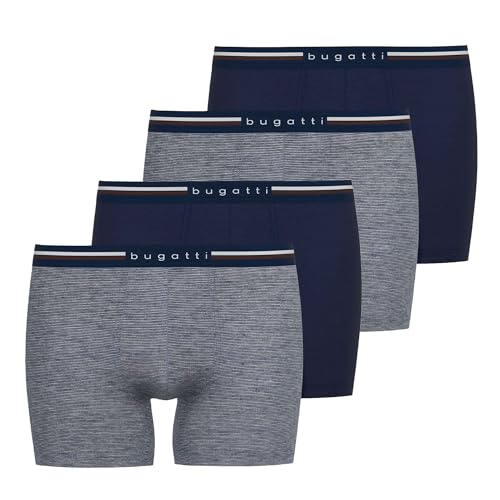 bugatti Long Pants Neapel 4er Pack 632 Blue Dark Stripes 6 von bugatti