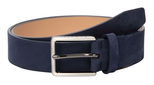 bugatti Men´s Leather Belt W100 Dark Blue bugatti Men´s Leather Belt W100 Dark Blue von bugatti