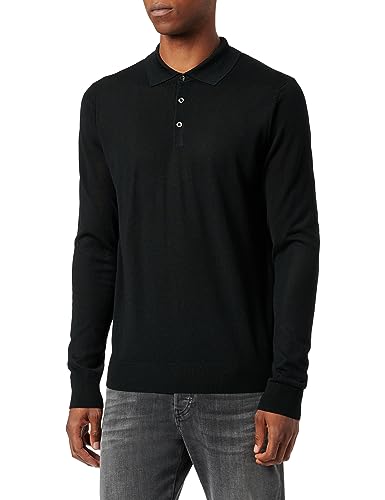 bugatti Oberteile-Herren-Pullover Rundhals,Schwarz-290,XL von bugatti