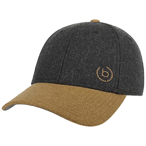 bugatti Patch Cap Basecap Baseballcap Herrencap Wollcap (S/M (54-57 cm) - Camel) von bugatti