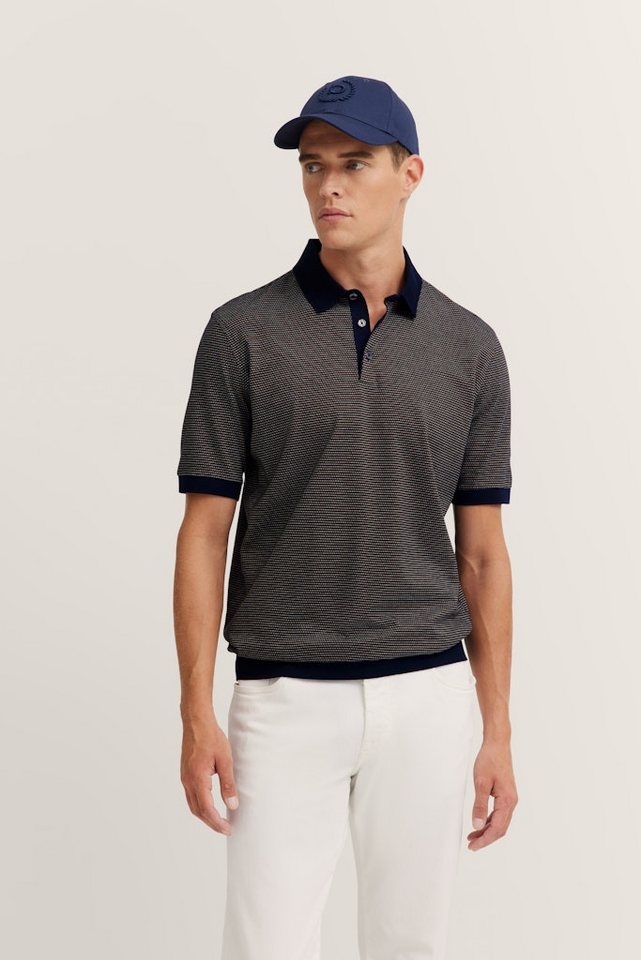 bugatti Poloshirt 8150-75107C 100% Baumwolle Modern Fit von bugatti