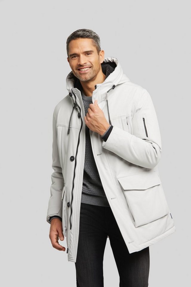 bugatti Regenjacke mit Futter aus recycelter Watte von bugatti