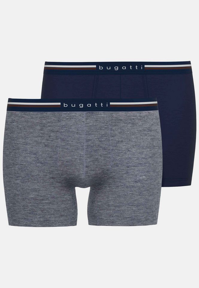 bugatti Retro Pants (2er Pack) mit langem Bein von bugatti
