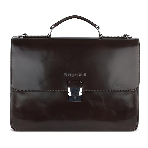 bugatti Romano Aktentasche 32 cm klein - Braun von bugatti