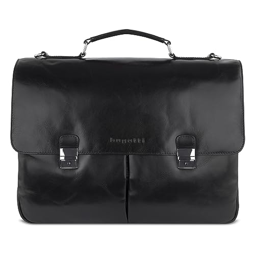 bugatti Romano Briefcase L Black von bugatti
