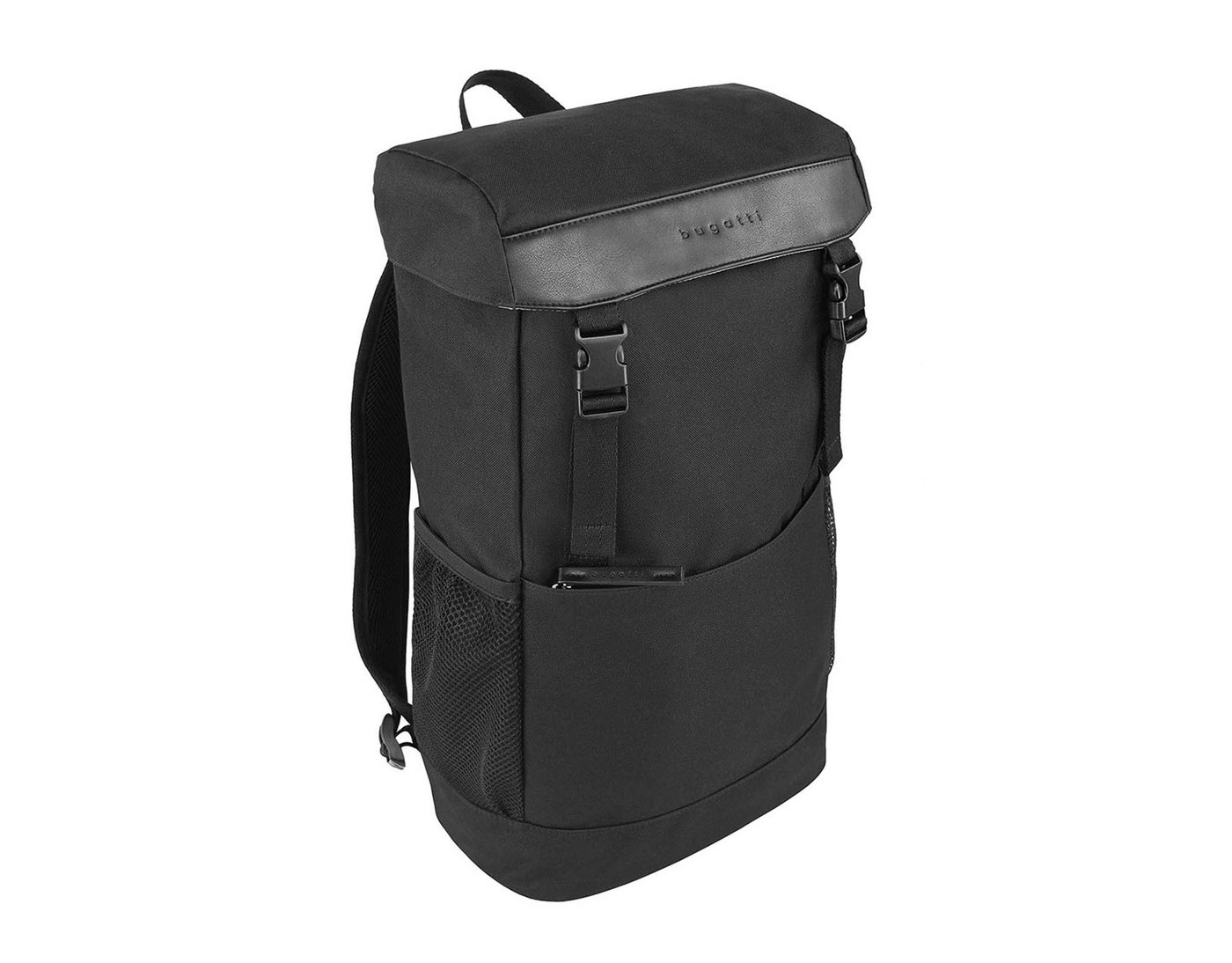bugatti Rucksack Urban, inkl. seitlicher Netzfächer, Nappa PU, gepolstert von bugatti