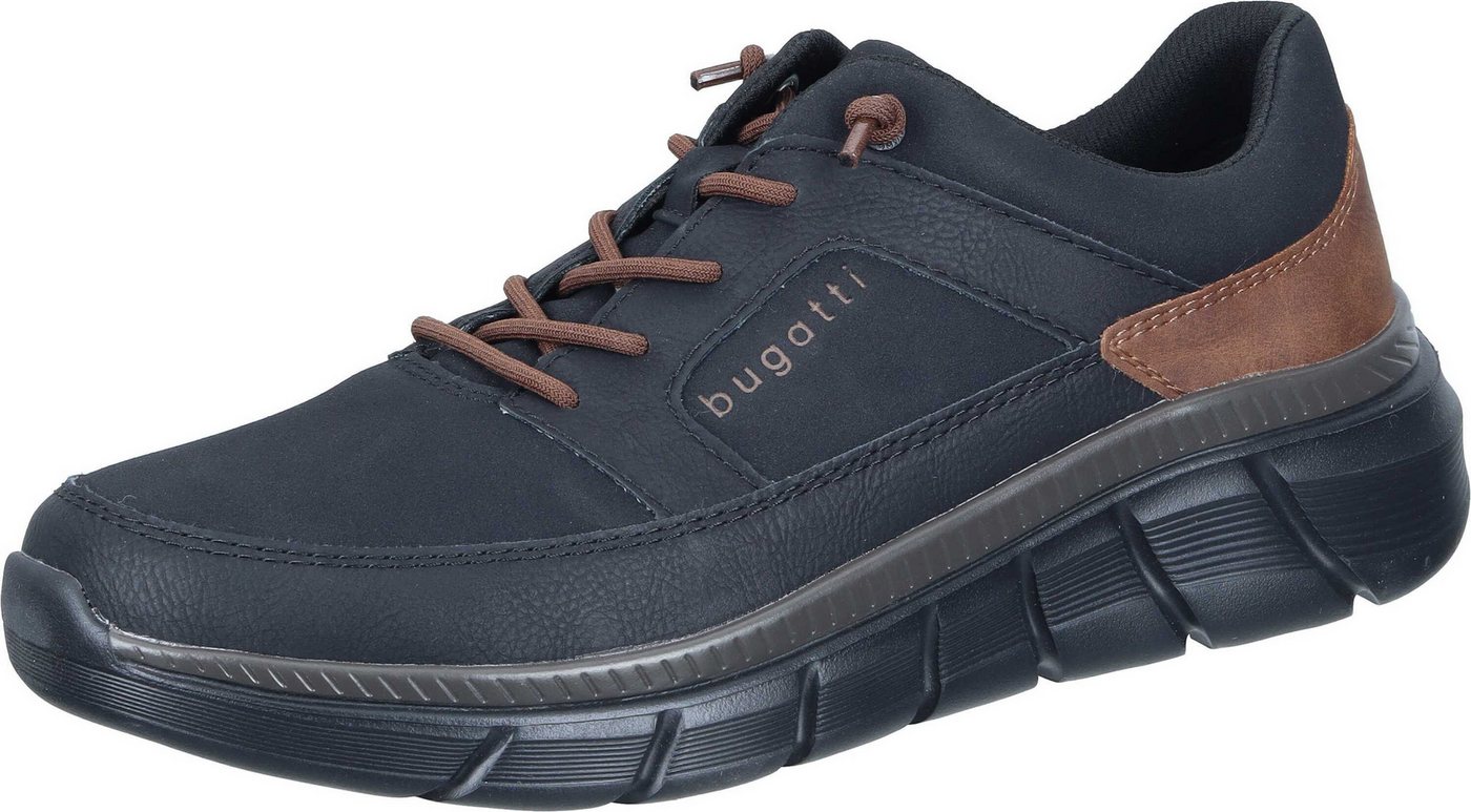 bugatti Schnürer Schnürschuh aus strapazierfähigem Synthetik von bugatti