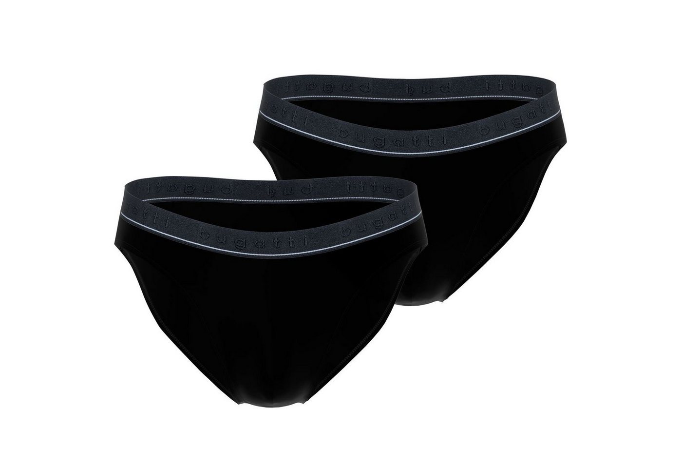 bugatti Slip (2-St) mit Modal, formstabil, natürlich, langlebig, 2er Pack von bugatti