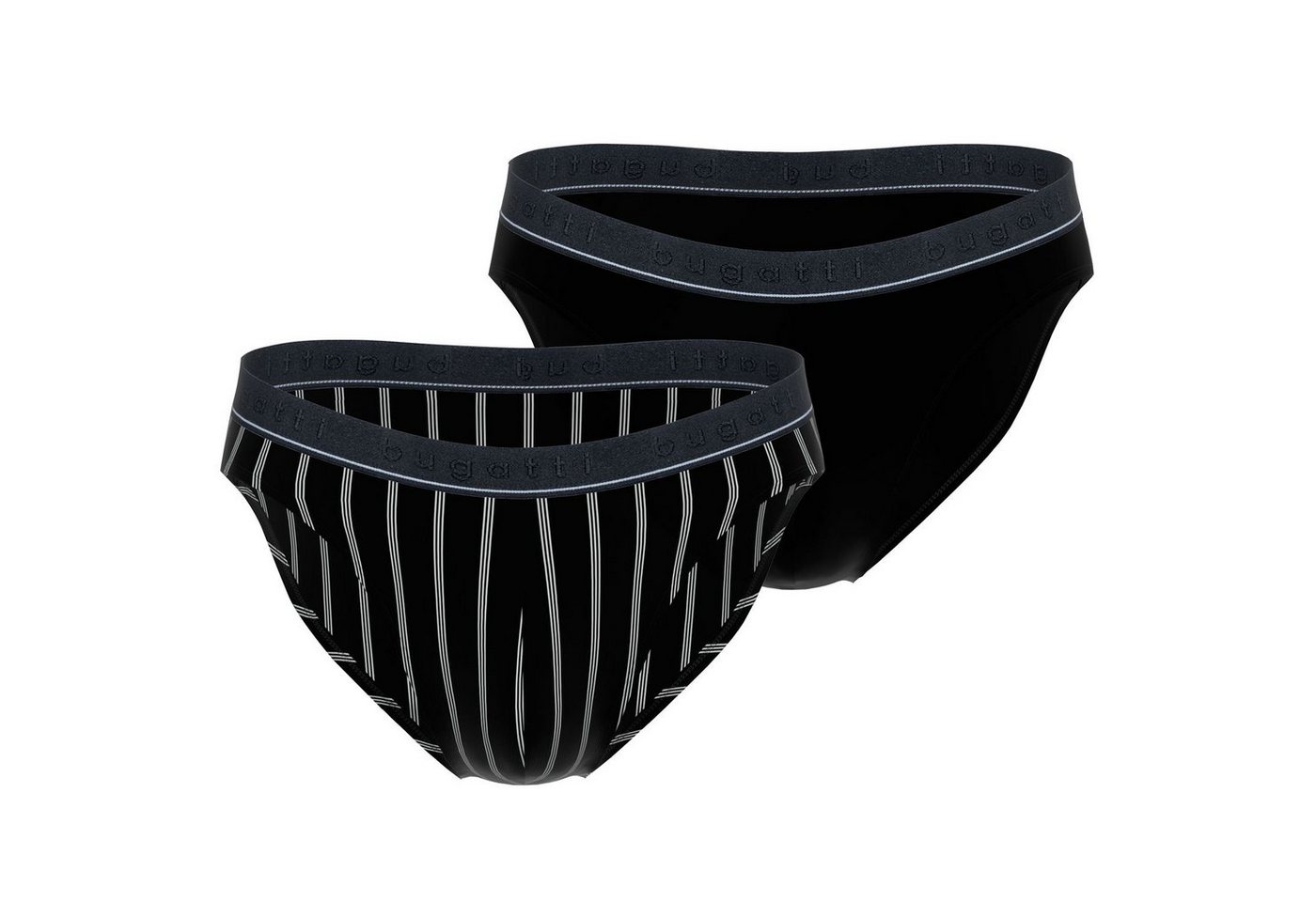 bugatti Slip (2-St) mit Modal, formstabil, natürlich, langlebig, 2er Pack von bugatti