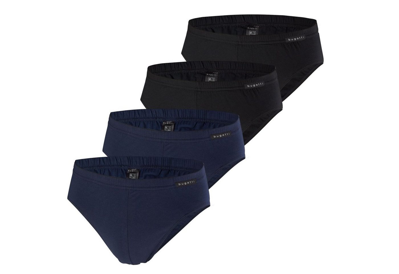 bugatti Slip (4-St) bugatti Herren Slips, elastisch, im 4er Pack von bugatti