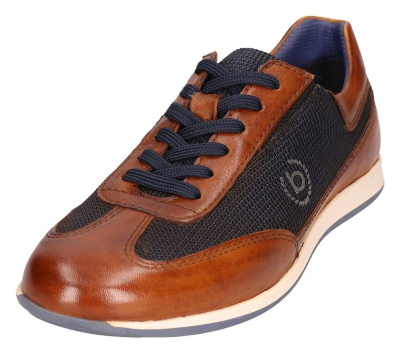 bugatti Sneaker Schnürschuh, Freizeitschuh in Used Optik im Casual-Chic Design von bugatti