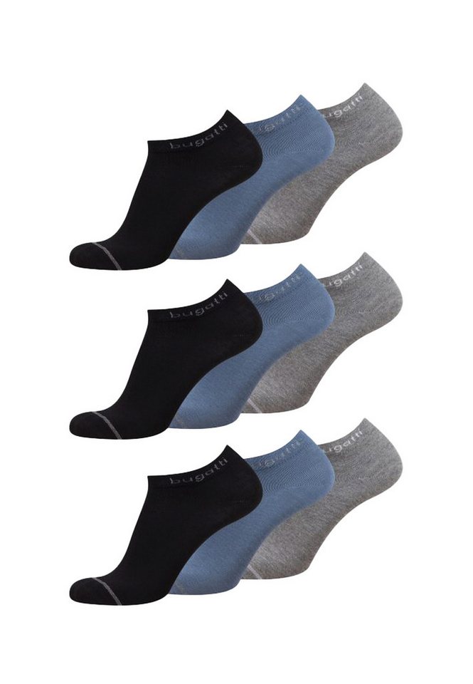 bugatti Sneakersocken bugatti Herren Sneaker Socken 9er Pack Freizeit mehrfarbig bugatti Herren Sneaker Socken 9er Pack Freizeit mehrfarbig von bugatti